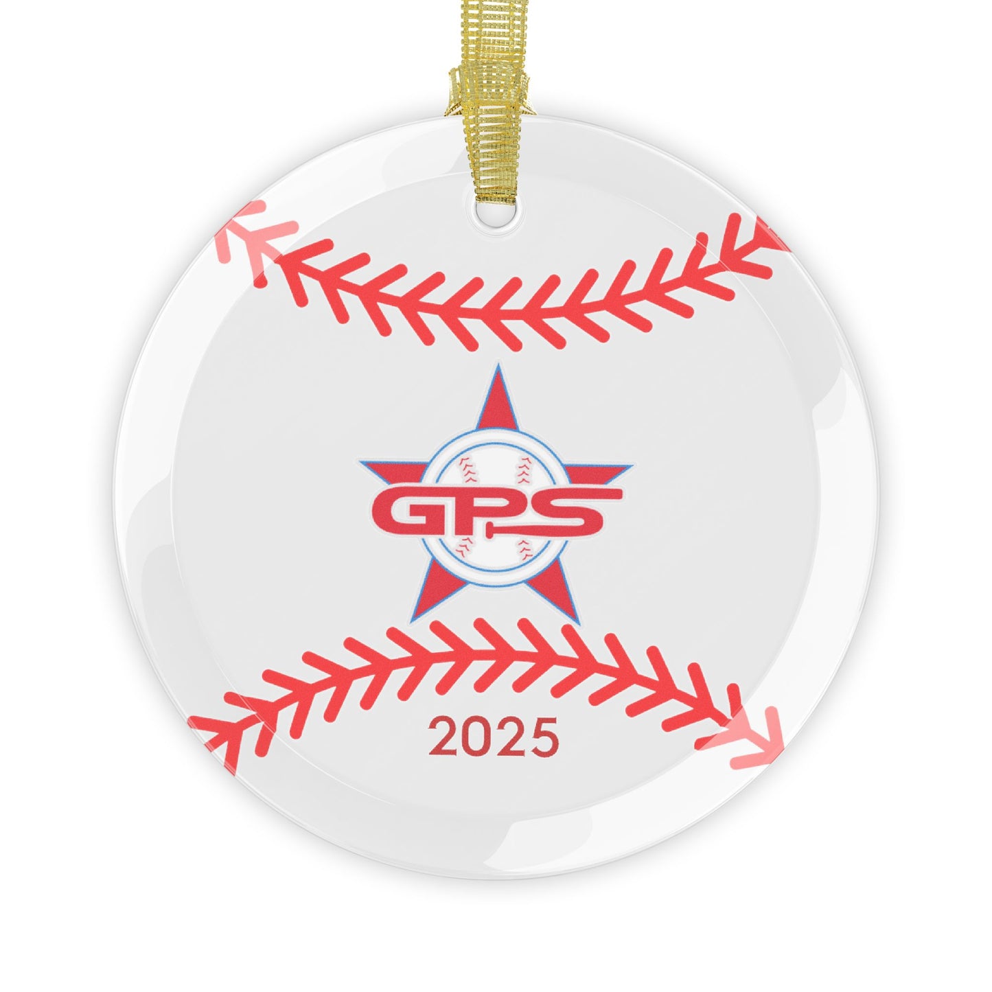 Baseball Glass Ornament, Holiday Gift for Baseball Lovers 2025