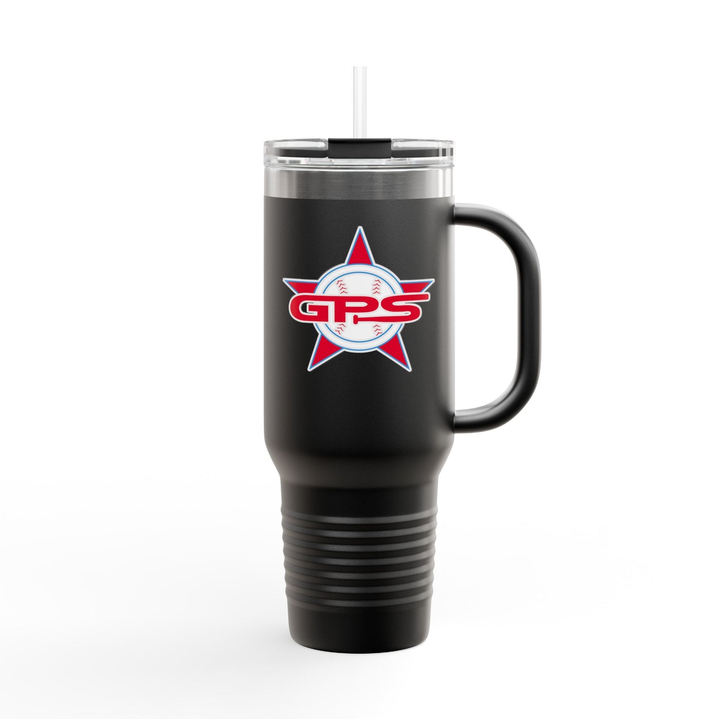 40oz Insulated Travel Mug - 'GPS Baseball Logo' - Perfect for Sports Enthusiasts