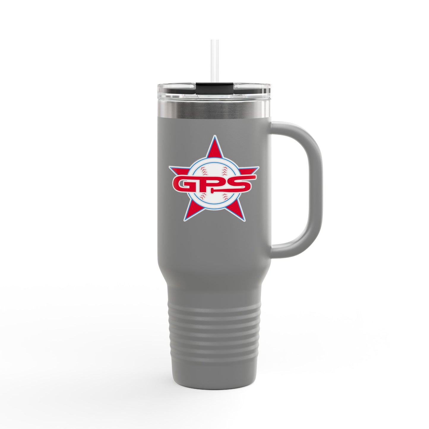 40oz Insulated Travel Mug - 'GPS Baseball Logo' - Perfect for Sports Enthusiasts
