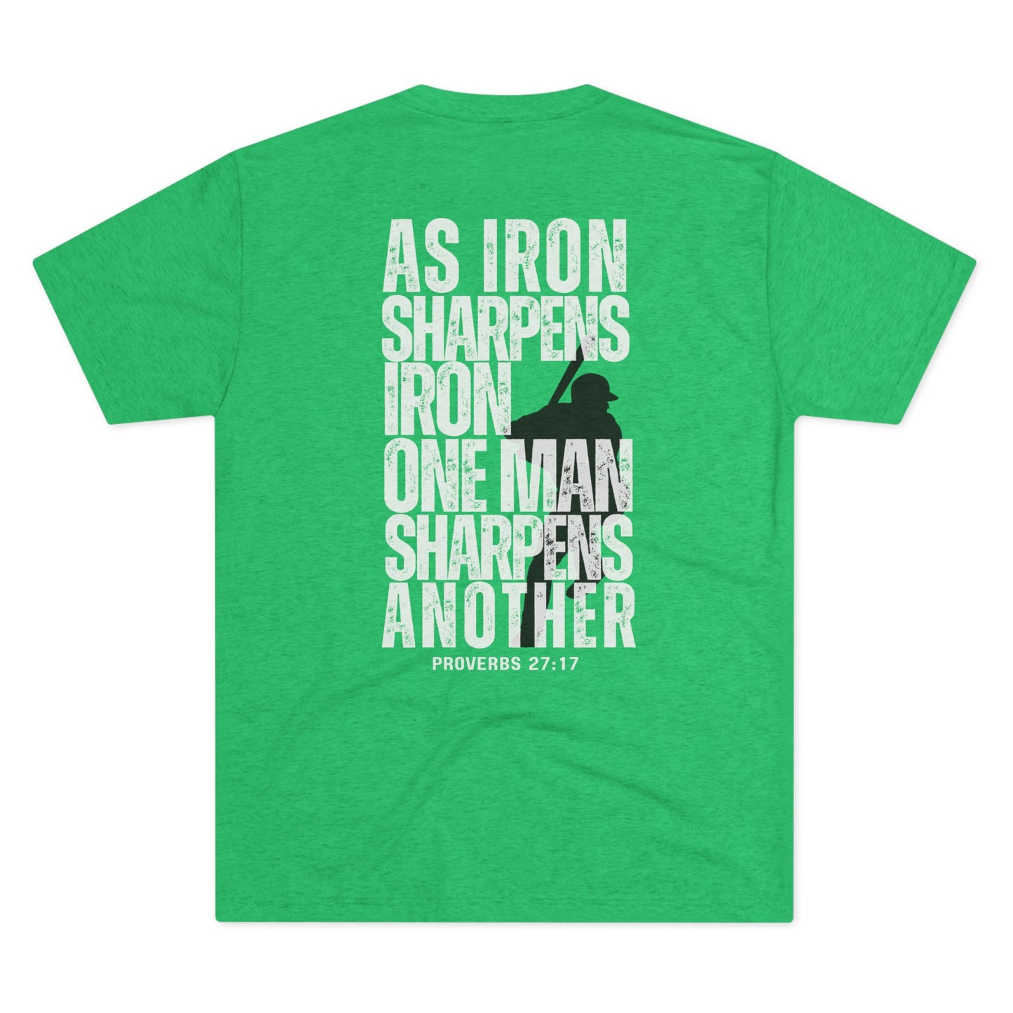 Baseball Tee - As Iron Sharpens Iron Design