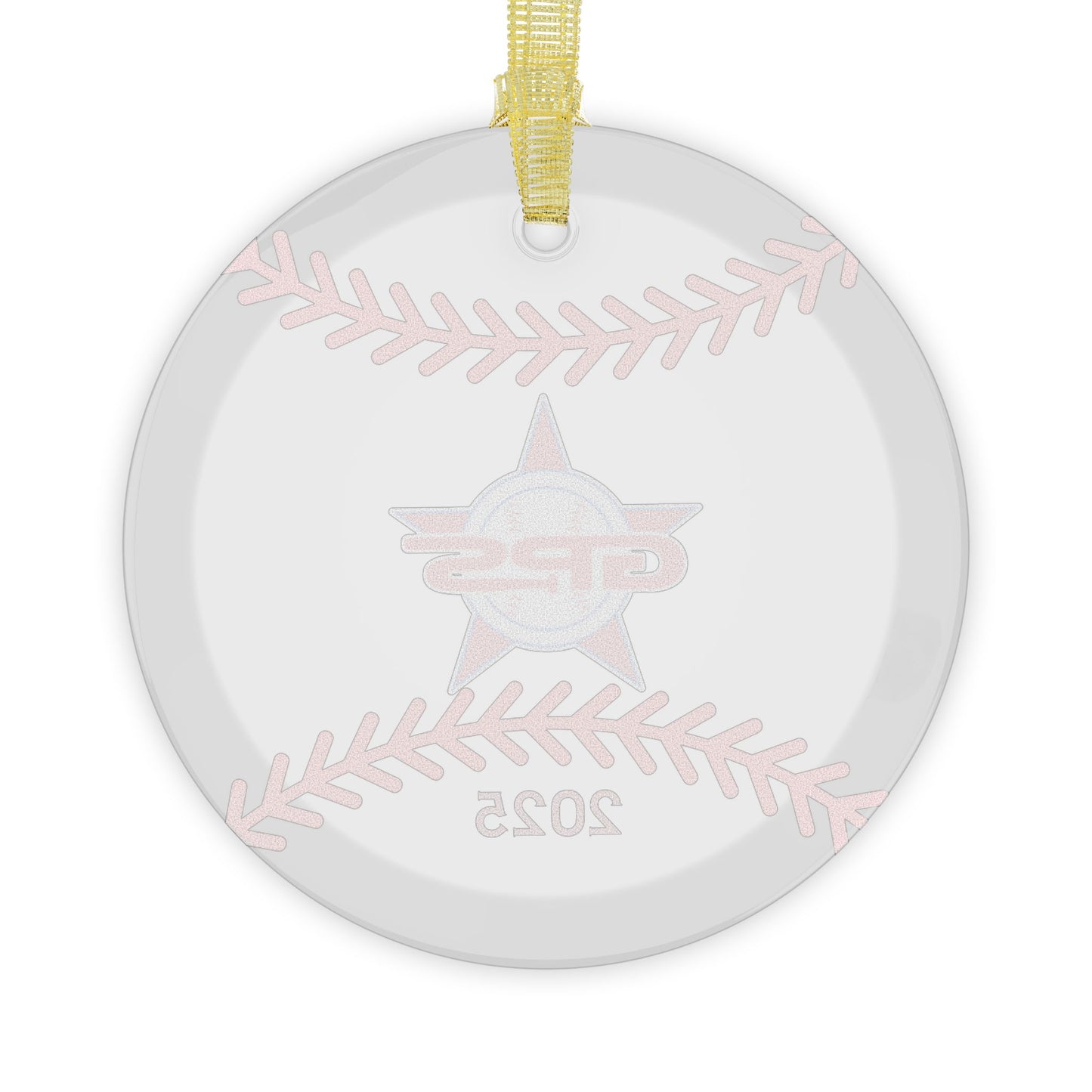 Baseball Glass Ornament, Holiday Gift for Baseball Lovers 2025
