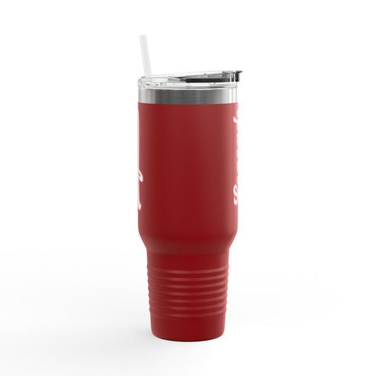 40oz Insulated Travel Mug - 'Legends GPS Baseball' - Perfect for Sports Enthusiasts