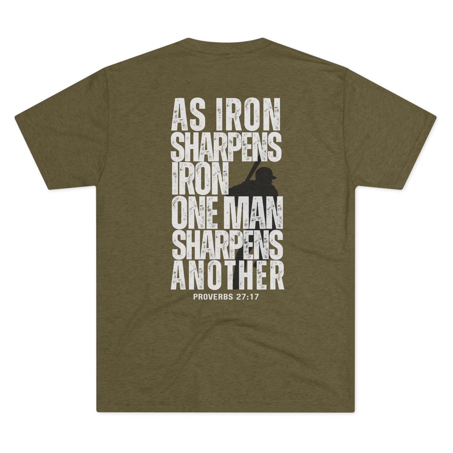 Baseball Tee - As Iron Sharpens Iron Design