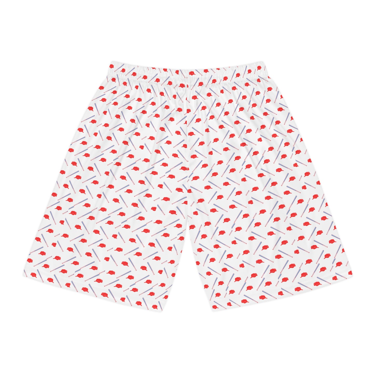 Athletic Shorts - GPS Logo Cap & Bat Design