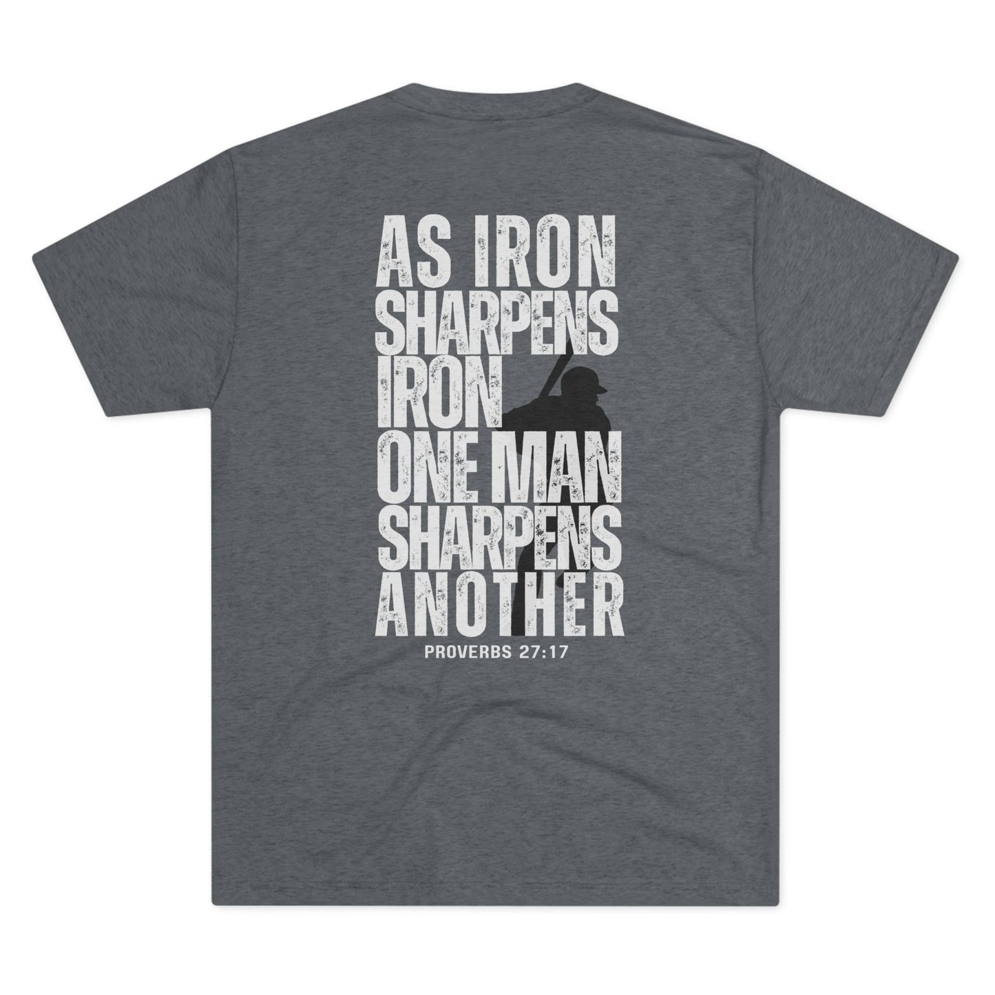 Baseball Tee - As Iron Sharpens Iron Design